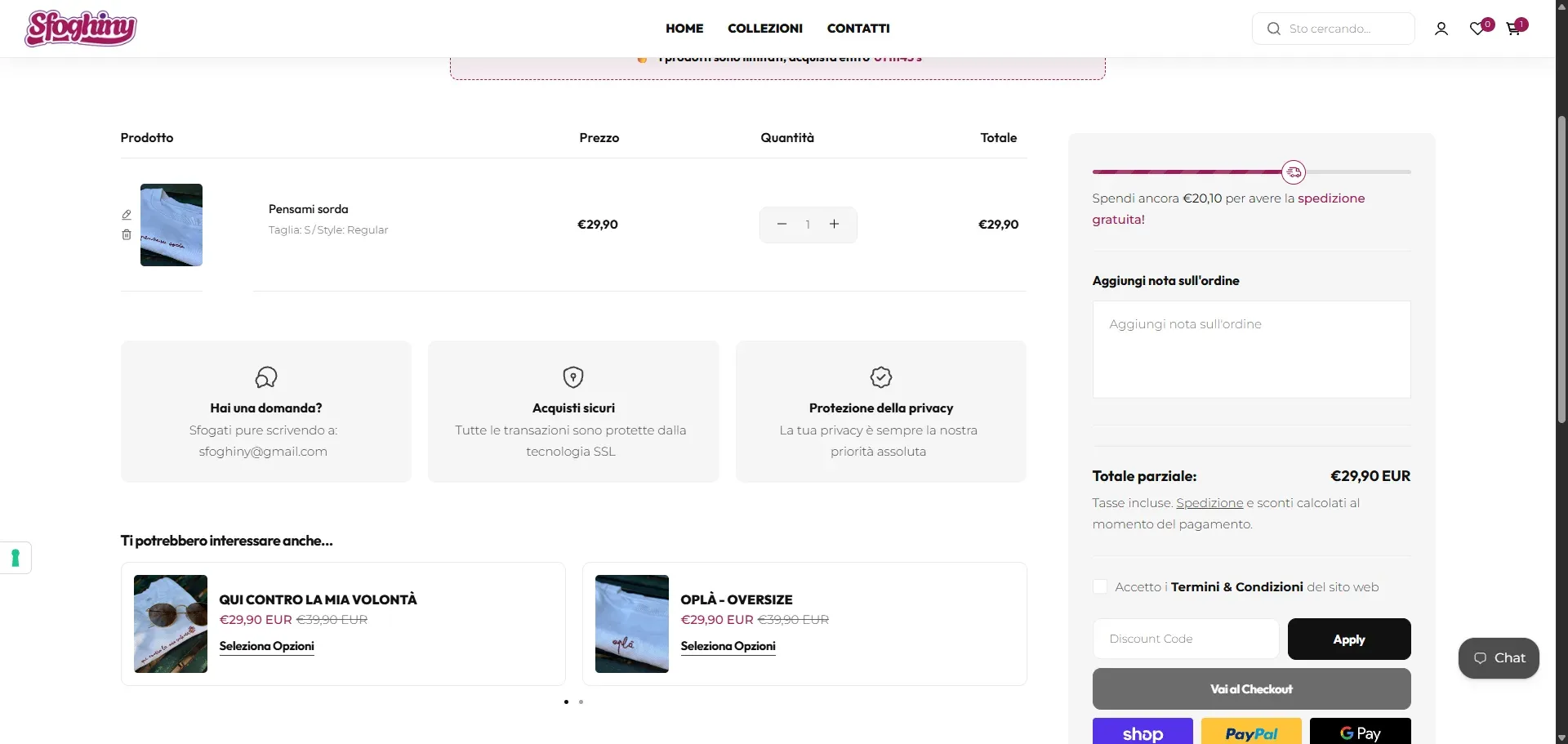 Sfoghiny — E-commerce & Brand Design, immagine 5