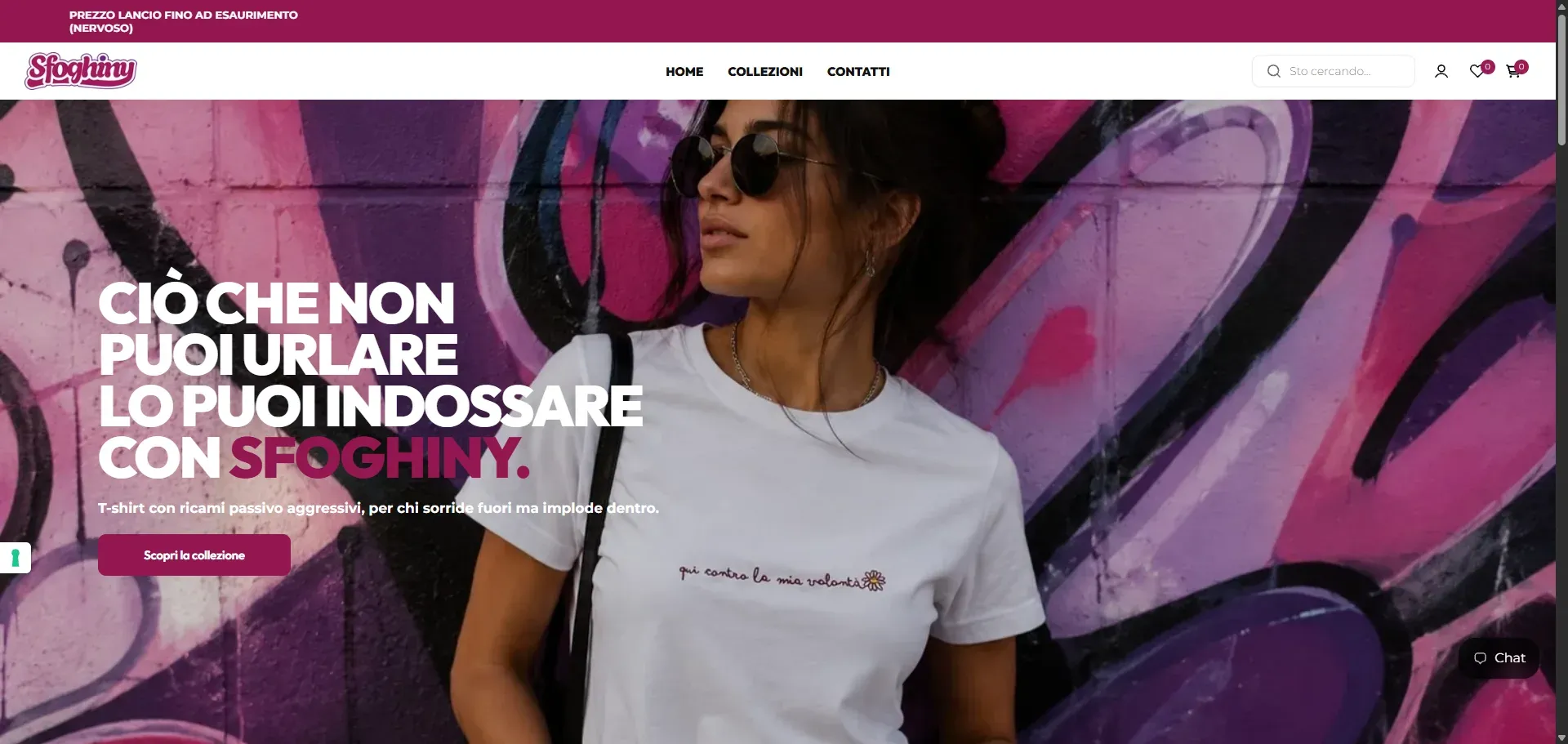 Sfoghiny — E-commerce & Brand Design
